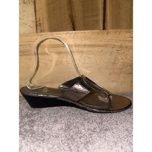 IMP Gadara Silver Sandals  Size 8.5 - Picture 5 of 12
